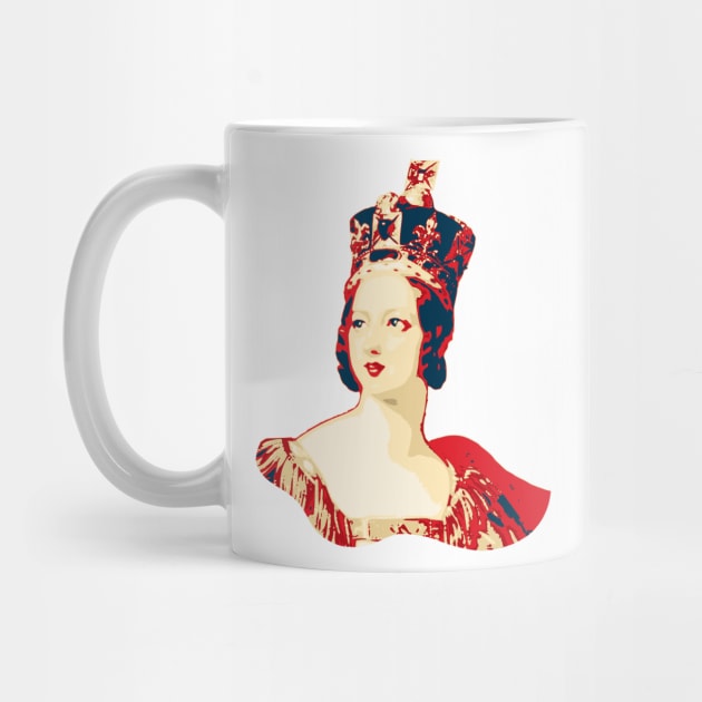 Queen Victoria Pop Art by Nerd_art